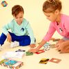 Burattatura / Gioco educativo SEGENA BOARDS, 14 cornici e inserti bifacciali, non si rompono, possono essere lavati