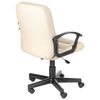 Armchair "Chip", with armrests, leatherette, beige