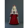 Потешный промысел / Muñeca de porcelana de recuerdo "Traje tradicional armenio femenino, finales del siglo XIX y principios del siglo XX"