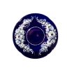 Гжельский Фарфоровый завод / Tea pair Rhapsody blue dull cobalt overglaze colored paints platinum