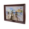 Золотая антилопа / Painting "Trio" hand-drawn on onyx