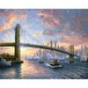 Опт-картина / Painting by numbers 40x50 Evening Brooklyn