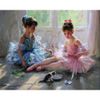 Опт-картина / Peinture par numéros 40x50 Jeunes ballerines