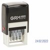 GRM / Dater-mini month in digits, imprint 22x4 mm blue, GRM 4820 BANK