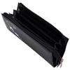 Purse women's BEFLER "Elegant cat", 190х105 mm, genuine leather, zipper, embossed, black