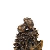 Золотая антилопа / Figurine "Hedgehog with a leaf"