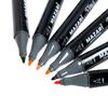 MAZARI / Art markers set "Vinci Black", 80 colors