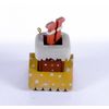Toy Christmas tree "House with feet of Santa Claus" 370-1