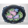 Сувениры из Н.Тагила / Souvenirs from N. Tagil / Tray "Oval-Baroque. Lilac", 30x25 cm