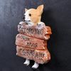 Хорошие сувениры / Hanging decor "Beware of a very angry dog"