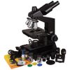 LEVENHUK / Laboratory microscope D870T, 40-2000x, trinocular, 4 lenses, 8 MP digital camera