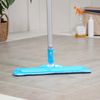 Доляна / Shaft / Mop with spray, aluminum handle 124 cm, microfiber nozzle 40 × 14 cm