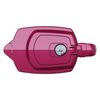 Water-cleaning jug Aquafor Atlant, 4 litres, with interchangeable cassette, resource meter, red