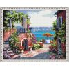 Опт-картина / Diamantmosaik 40x50, runde Strasssteine Südküste