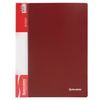 Cartella da 20 inserti BRAUBERG standard, rosso, 0,6 mm