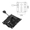 Mechanism for the chair Up'Down, intercenter distance fastening 170 x200 mm