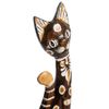 Decor and Gift / Wooden figurine "Cat" 40 cm