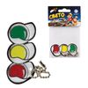 AprilSun / Pendant-pendant reflective "Traffic light" 65x30 mm