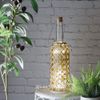 Kaemingk / Greek Caramel bottle lamp 30 cm battery operated, glass