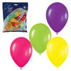 Balloons 7 "(18 cm), set of 100 pcs., 12 neon colors, in a bag