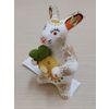 Дымковская глиняная игрушка / Figurine "Bunny with a turnip"
