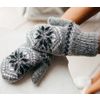 Wool mittens