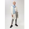Оренбургский Пуховый Платок / Downy tippet, color blue