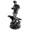 КАС.З. / KAS.Z. / Sculpture Hunter with a dog b / r