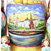 Фабрика Матрешек / Matryoshka "Moscow" burgundy, 20 m 35 cm