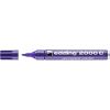 EDDING / Edding / Marker permanent, for writing and drawing, round nib, refillable, 1.5-3 mm Purple