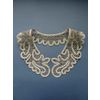 Снежинка / Snowflake / Lace collar with floral ornament, coupling weaving technique