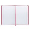 BRAUBERG / Cuaderno "Orient", 128 hojas A5, 148x218 mm, símil piel con relieve, jaula, rojo