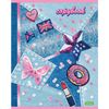 HATBER / Notebook А5, 48 sh., -ECO, staple, cage, cardboard cover, Assorted-4/10 pcs.