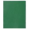 STAFF / Notebook bumvinil, A5, 96 folhas, grampo, offset nº 1, gaiola, com campos, VERDE / 10 unid.