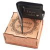 Gift set "very best" purse combo + box wood