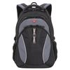 WENGER backpack, universal, black, grey inserts, 22 l, 32х15х46 cm