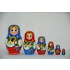 Вятский сувенир / Painted matryoshka 6 ave. "Sunflowers"