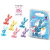 Конфитрейд / Caramel in a blister in the shape of an egg with glitter Bunnies 1kor * 6bl * 12pcs 15g.