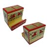 Беломорские узоры / Pencil holder wood "Mezenskaya Rospis" 3 compartment