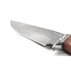 Knife "Golden eagle" from damask steel, art casting cupronickel, a handle from the Karelian birch, in a gift box
