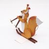 Toy Christmas tree "Squirrel on skis" 370-1
