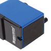 Sharpener mechanical BRAUBERG "RoboBlue", metal mechanism, black/blue