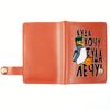 Cover avtodokumentov on the button with pockets "Where I want" red