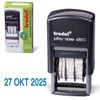 TRODAT / Dater-mini month letters, imprint 20 * 4mm blue, 4810, body black