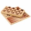 Пелси / Conjunto de juegos de mesa "Damas + Backgammon"