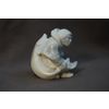 Тобольская фабрика художественных косторезных изделий / Tobolsk factory of art bone-carving products / Sculpture "Fisherman with a sturgeon"