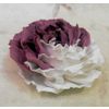 Milotto / Hairpin-brooch "Rose" purple-white