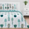 Этель / Bed linen Duet Summer flowers 143 * 215 cm - 2 pieces, 220 * 240 cm, 70 * 70 cm - 2 pieces