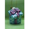 Ярославская майолика / Jouet de Noël "Cadeau avec un chiot"