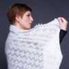 Оренбургский Пуховый Платок / Openwork shawl "Steppe of the Orenburg region"